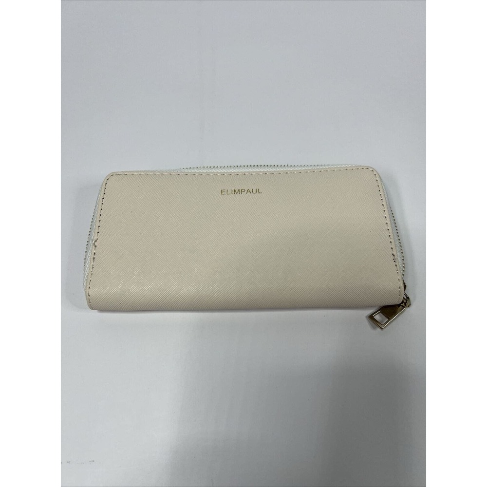 ELIM PAUL Credit Card ID Card Holder Wallet Clutch Zipper - NEW. No Tags